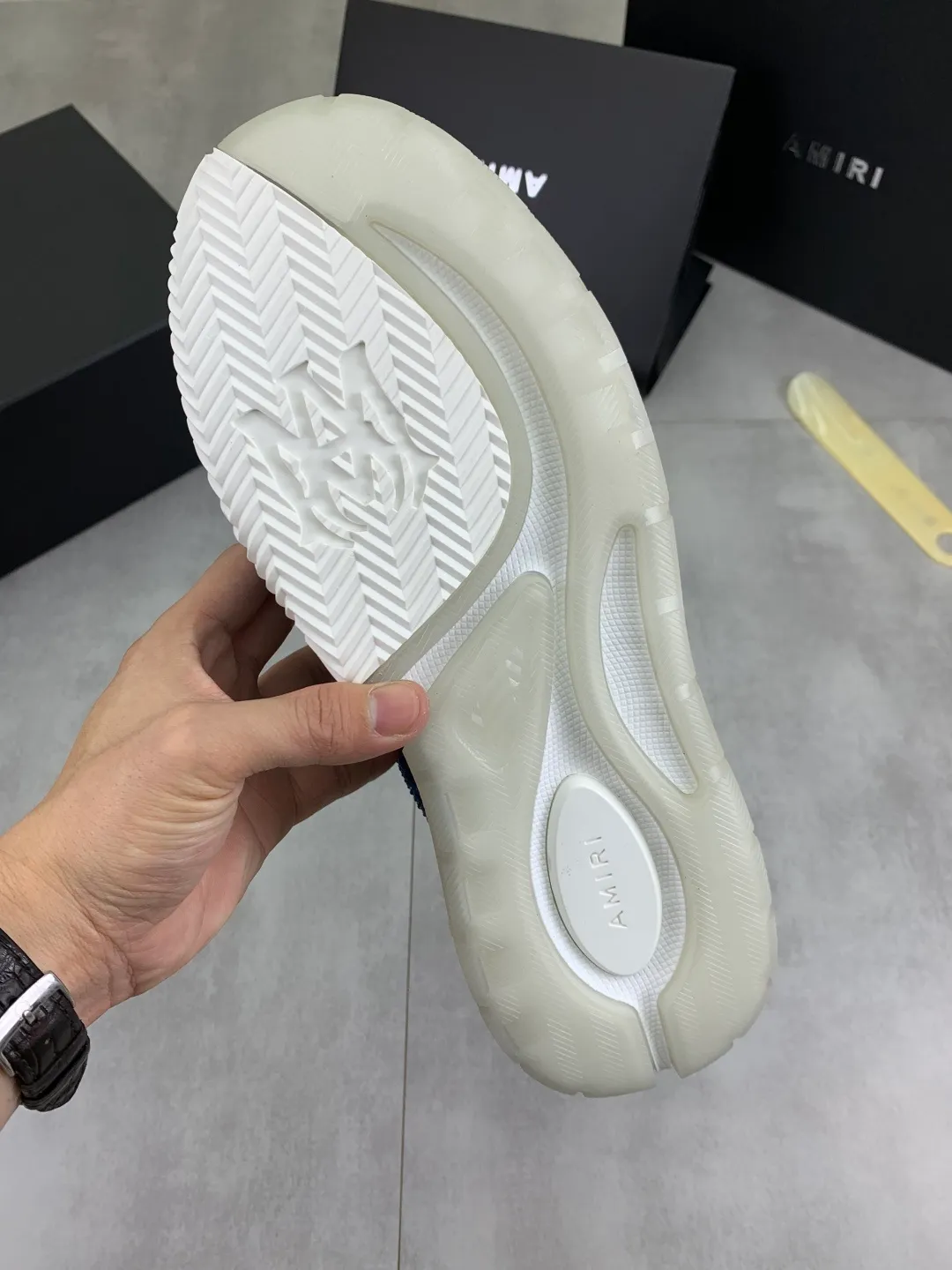 Men's men's shoes 💰P760 New [Amiri] hot diamond series Amiri - high-end quality original order casual shoes for couples 🧑‍🤝‍🧑 - Upper: 🔝Nappa calfskin, suede cowhide, canvas body hot work - Lining: brand mesh canvas cloth - Outsole: ultra-light tpu·rubber; multi-color molded outsole -Ultra-high quality control and exquisite workmanship: highlighted (high-end, extravagance, and class) -Size: Female 35-40 (41 customized) Male 38-45 (46 customized)